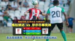 西班牙国王杯：格拉那达 VS 毕尔巴鄂竞技